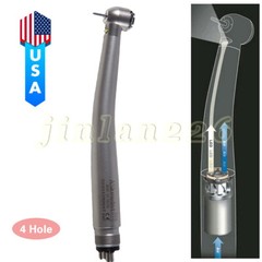 NSK STYLE Dental LED E-generator Fiber Optic High Speed Handpiece Turbine 4 Hole