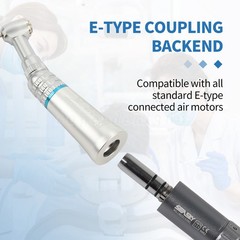 1-10Pcs NSK Style Dental Low Speed Contra Angle Handpiece E-type Fit FG1.6mm Bur