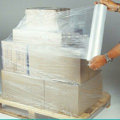 Pallet Wrap 18 in x 1200 ft 80 Gauge Stretch Film Shrink Wrap Ox Plastics