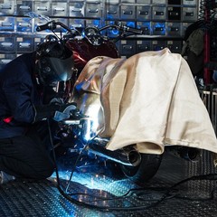 ARCCAPTAIN 2PC Welding Blanket, 1022°F Heat & Fire Resistant Fiberglass Blankets