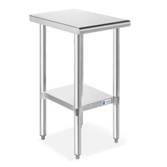 Stainless Steel Work Table 12 x 24 Inches, NSF Commercial Kitchen Prep Table …