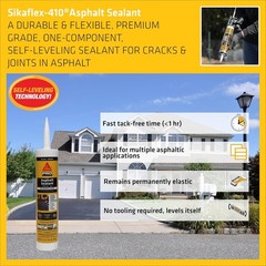 Fast-Acting Asphalt Crack Filler – 9 oz. Cartridge
