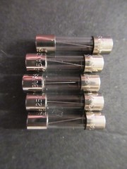 Five (5) Buss GMA-5A GMA 5A BUSSMANN FUSES 5A 125V 5 x 20mm FAST BLOW NEW NOS