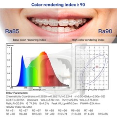 Dental LED Lamp Oral Light Dual-color Lamp for Dental Chair Infrared Sensor
