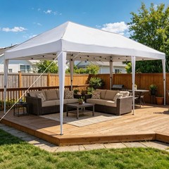 Havzeno 10X20 Ft Pop Up Canopy Without Sidewall Commercial Waterproof Canopy