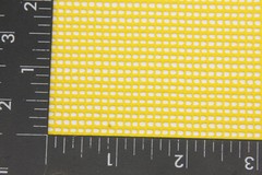 Vinyl Coated Mesh Yellow 9×9 6.5oz 40″ Wide x 100 Yards by Bruin Plastics – NOS
