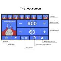 Dental LED Implant Motor Touch Screen Surgical System /Contra Angle Handpiece