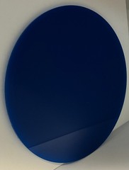 Acrylic Plexiglass Plastic Circle Disc- 1/8″ thick-Blue Translucent-10″ Diameter