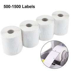 2~6 Rolls 4×6 Direct Thermal Shipping Labels For Zebra ZP450 2844 GK420D Eltron