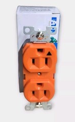 Lot Of 10 EATON ARROW HART IG5262RN 15A 125V Isolated Ground DUPLEX RECEPTACLE