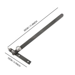 Heavy Duty Manual Steel Bar Bender Bearing Steel U‑Shape & Right Angle Bend Tool