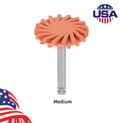 AZDENT Dental Composite Diamond Polishing Burs Disc Coarse/Medium/Fine RA 2.35mm