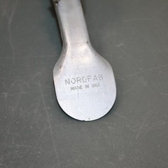 (5) Nordfab 6″ Duct Clamp 8010005525, Quick Release, Galvanized Steel, Nitrile