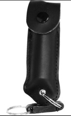 Wildfire Pepper Spray QUICK RELEASE KEYCHAIN 1. 4 1/2 oz Defense LEATHERETTE Dye