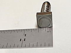 (50) 3/8 X 1-1/2 Square Head Lag Bolt Plain Steel Screw Rustic 3/8×1.5” 9/16 SQ