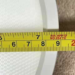 Philips Lightolier 7″ ROUND SURFACE MOUNT27K, 90CRI, 120V MATTE WHITE S7R927K10
