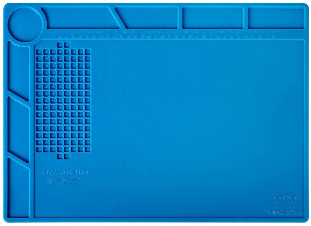 Anti-static Work Surface Mat Pad Heat Insulation Silicone Repair Tool For Phones