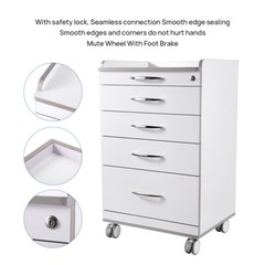 TJ Dental Unit Chair Computer Control /Mobile Medical Cabinet Cart with Drawer