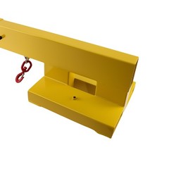 31-79in Forklift Mounted Crane Boom Extension Heavy Duty Steel Construction