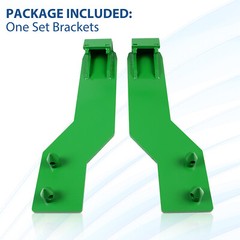 Tractor Loader Quick Tach Weld On Mounting Brackets For John Deere Steel Durable
