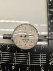 Compac 245GA Dial Test Indicator .0001″ Swiss Made Jeweled w/o Case Genève