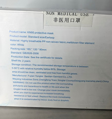 20 Protective Face Masks White Respirator GB 2626 -2006 KN95