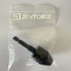 Mini Keyless Drill Chuck Adapter 1/4″ Hex Shank Quick Change Converter