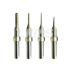 Arum 5X-400 Milling Burs for Glass Ceramic Dental CAM/CAD Milling Tools 4 Shank