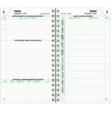 Day-Timer Jan-Dec 2027, 2-Page/Day Orig Planner Refill Pocket 3.5×6.5″ +Extras
