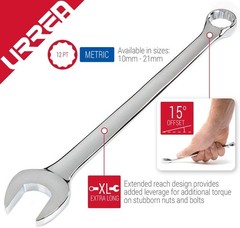 12-Point Combination Wrench – 10mm Extra Long Mechanics Tool with Extended &…