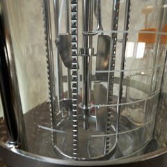 4L Sartorius-Type Jacketed Double Wall Glass Bioreactor Fermenter Vessel