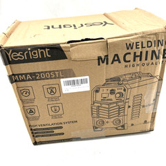 YesRight 200A Welding Machine 110V Mini ARC Stick Welder with 20 Rods & Goggles