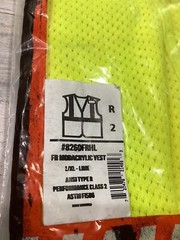 Ergodyne Glowear High Visibility Work Gear, L-XL Lime Sleeveless Vest, New