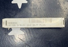 OSG GTD 3/8”-24 Spiral Flute Plug Tap GH4 3FL 3S/P USA 1236800 ONE TAP