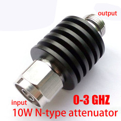 10W N-Type Fixed RF Coaxial DC-3GHz 50 Ohm Male to Female 1-30dB Signal Reducer