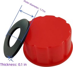 Upgrade Your Fuel System – 5 Pack Gas Can Cap Replacement for 1-5 Gallon Tanks