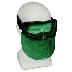 Kleenguard 18633 Welding Safety Goggles/Face Shield Combo, Iruv Shade 5 Lens,