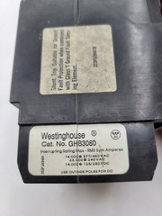 Westinghouse GHB3080 Shunt Trip Bolt-On Circuit Breaker 80A 3P 480/277V 14KA GHB