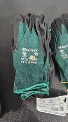 (24 PAIRS) MaxiFlex 34-8743 (size L) Cut Resistant Gloves. Size Large And 12 Med