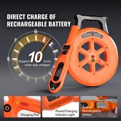 VEVOR Pipe Blockage Detector Locators 100ft/30m Waterproof for PVC Plastic Metal