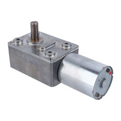 DC 12V 10RPM High torque Turbo Worm Electric Geared Motor Low Speed Reversible