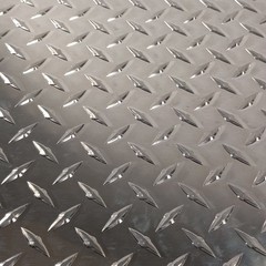 12″ x 12″ Diamond Plate Aluminum .125″ Thick (1/8 in) – Treadplate, 3003 Alloy