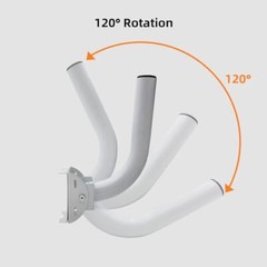 Universal Wireless Bridge Bracket Mount, Pole and Wall-Mounted Mount for 2 PCS