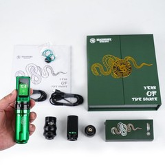 Mast Tattoo Gun Pen Machine, Fold Pro Cordless Year of Snake Edition Gift