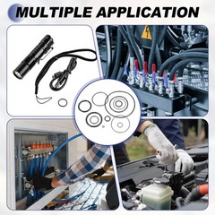 60Pcs AS-026 O-Rings Nitrile Rubber O-Rings 1-1/4″ ID 1-3/8″ OD 1/16″ Width