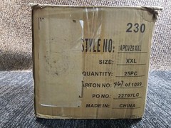 (QTY 25) Magid APCVZ6XXL Non-Woven Fabric Protective Clothing XXL , White