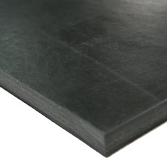 Nitrile 1/16 In. X 36 In. X 120 In. Commercial Grade 60A Black Buna Sheets