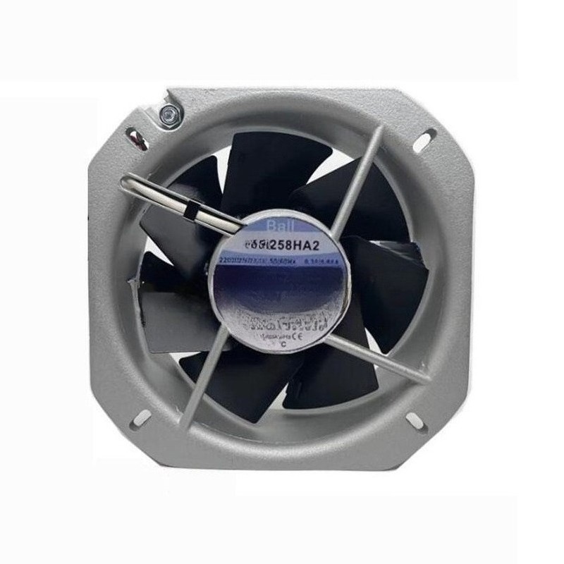 New KA2258HA2 Axial Flow Fan 22580 AC220-240V 0.3/0.26A 22.5CM