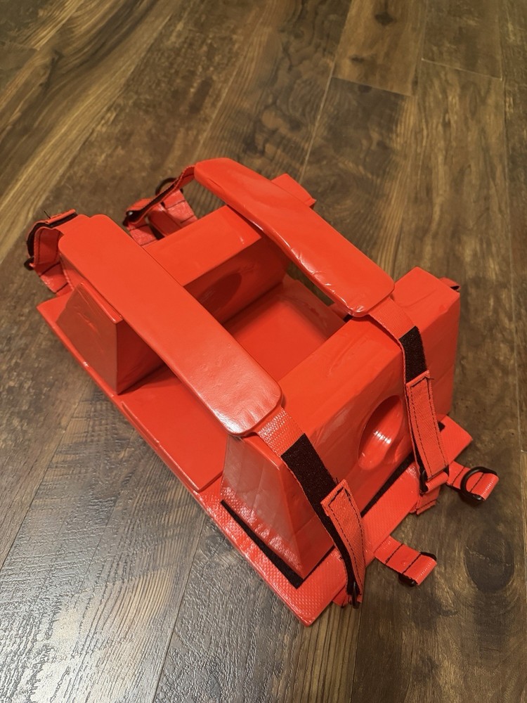 Red Padded head block