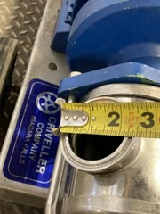Liverani 2″ Tri-Clamp liquid transfer pump VBG 2 F D24.5 P90, VA-MAJOR